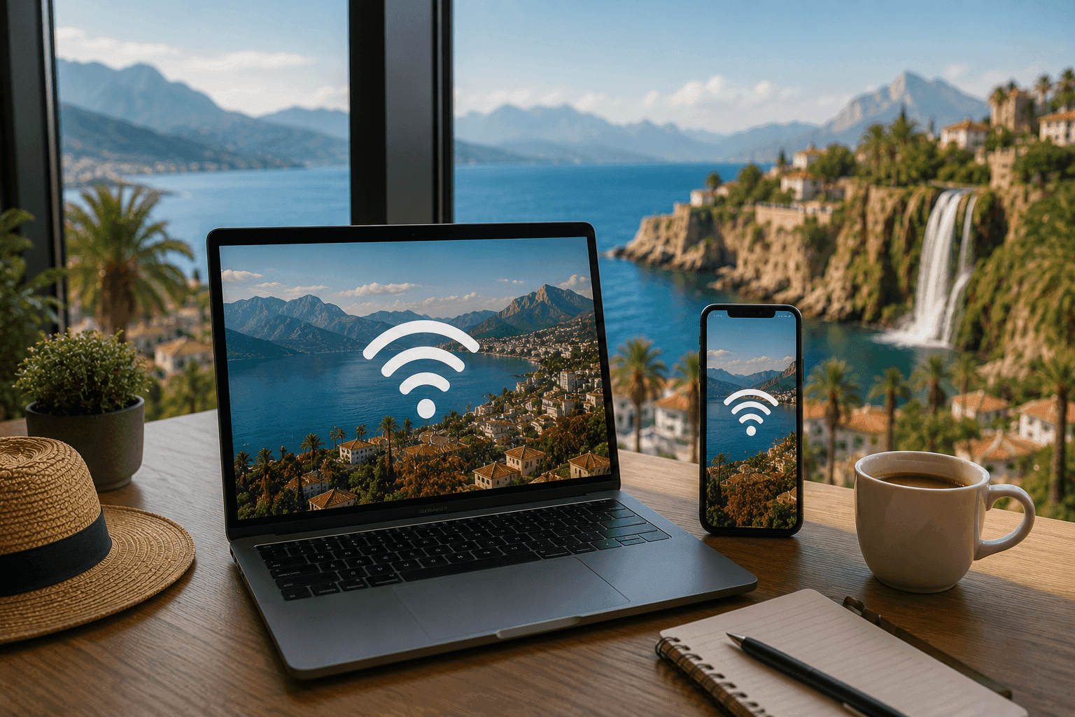 Internet im Antalya-Urlaub: eSIM, SIM-Karte, WLAN & Anbieter (2026)