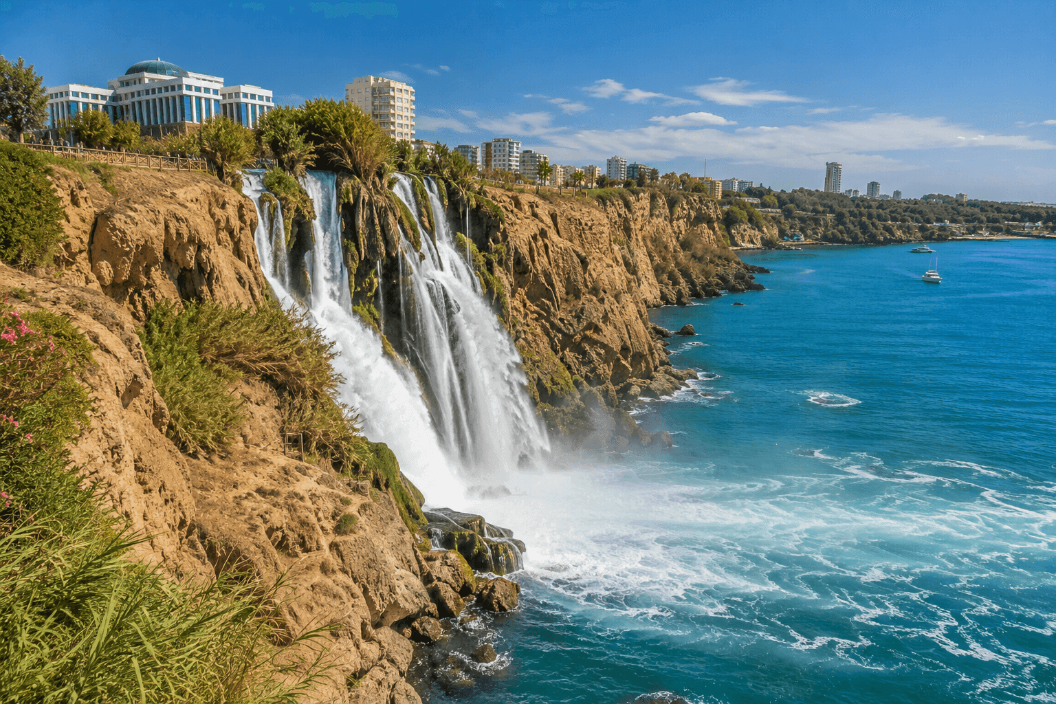 Düden Şelalesi (Düden-Wasserfall)