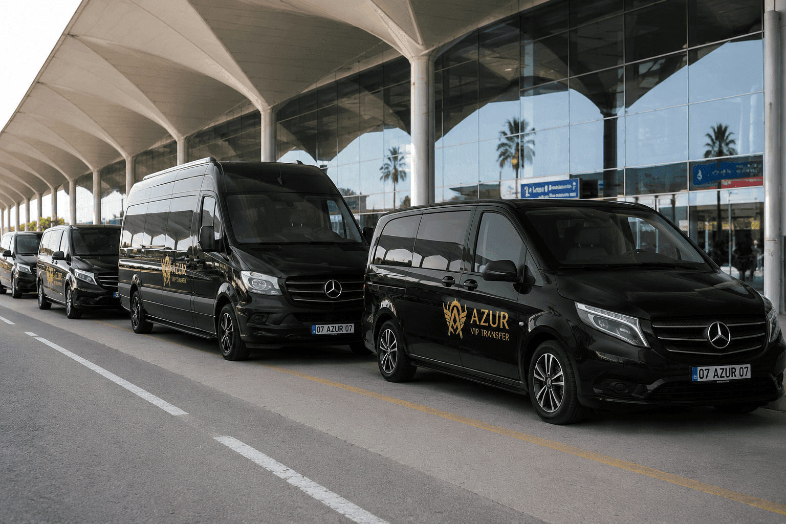 Azur VIP Airport Transfer – komfortable Ankunft am Flughafen Antalya