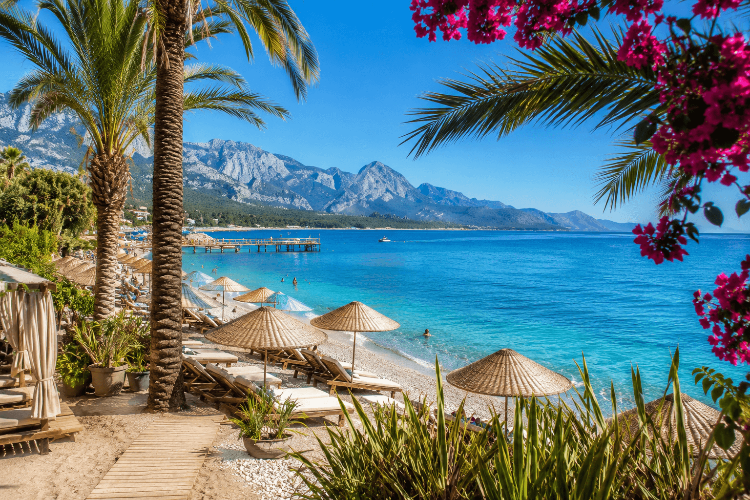Antalya Wetter & beste Reisezeit